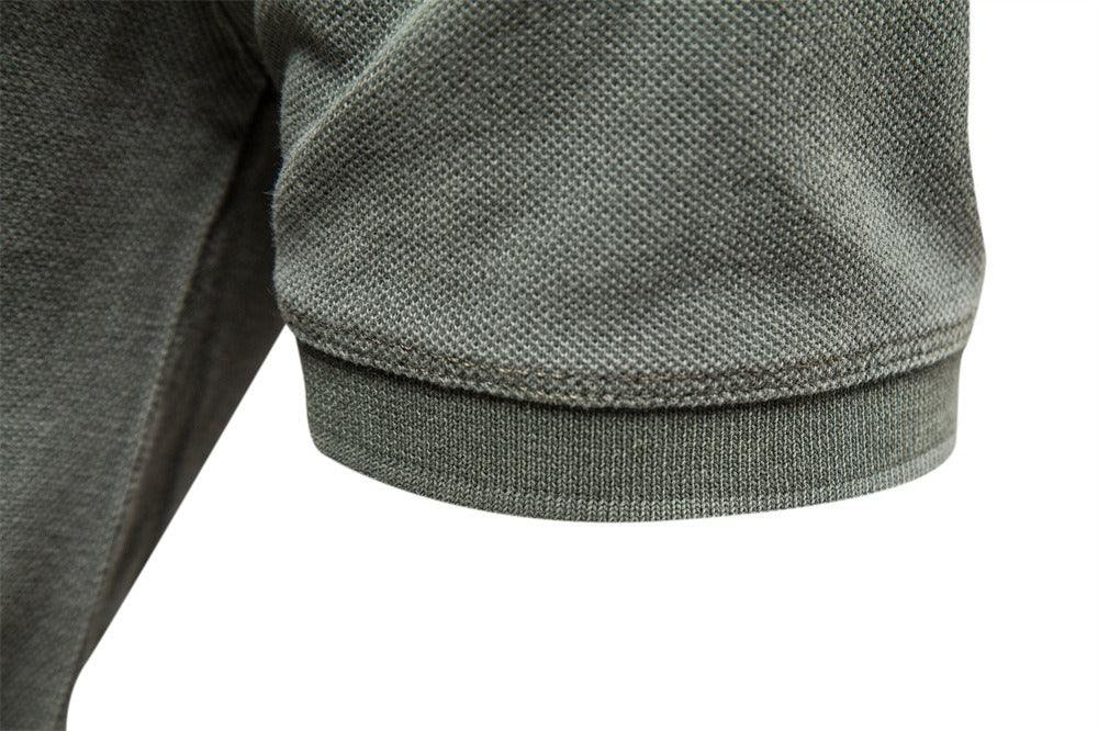 Vintage Wash Polo Shirt