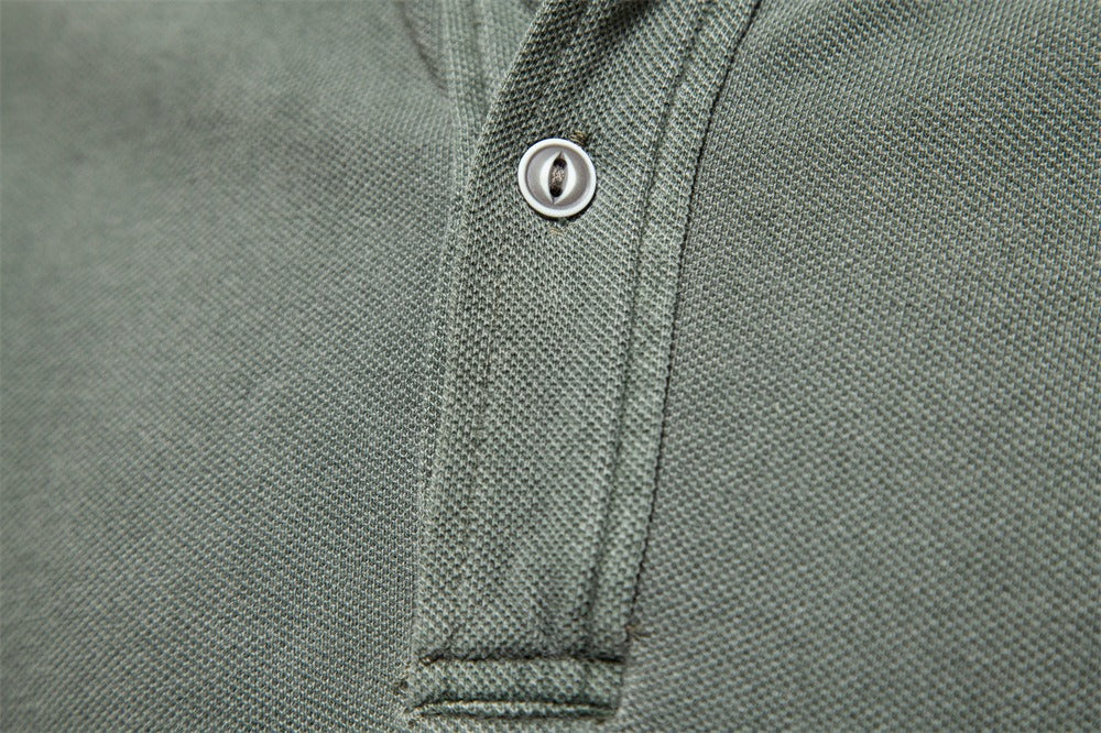 Vintage Wash Polo Shirt