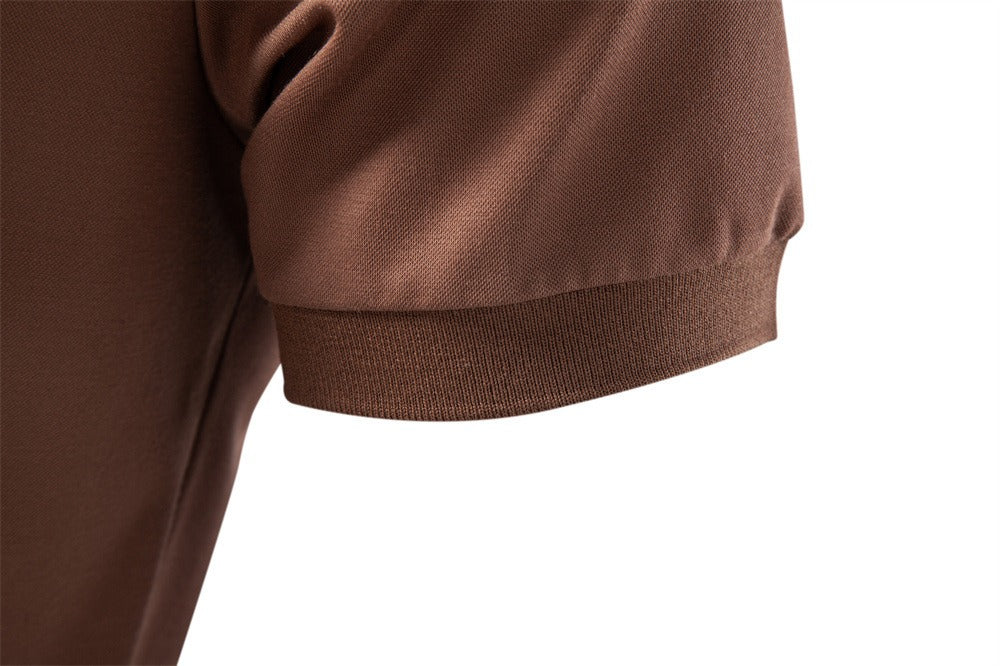 Relaxed Drape Polo Shirt