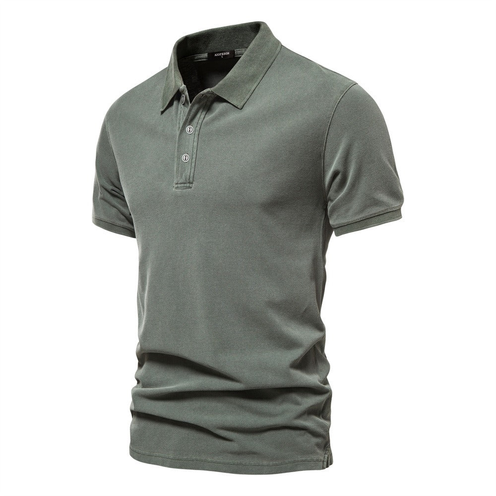 Vintage Wash Polo Shirt