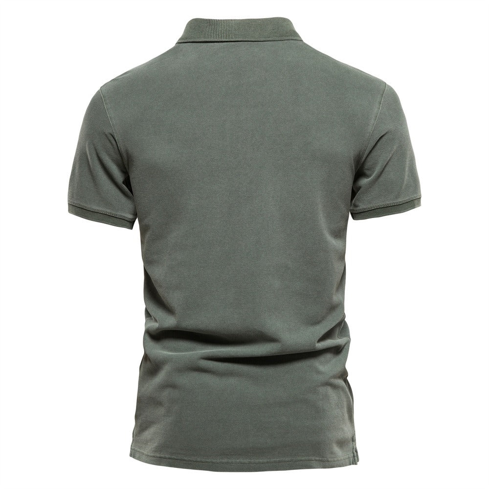 Vintage Wash Polo Shirt