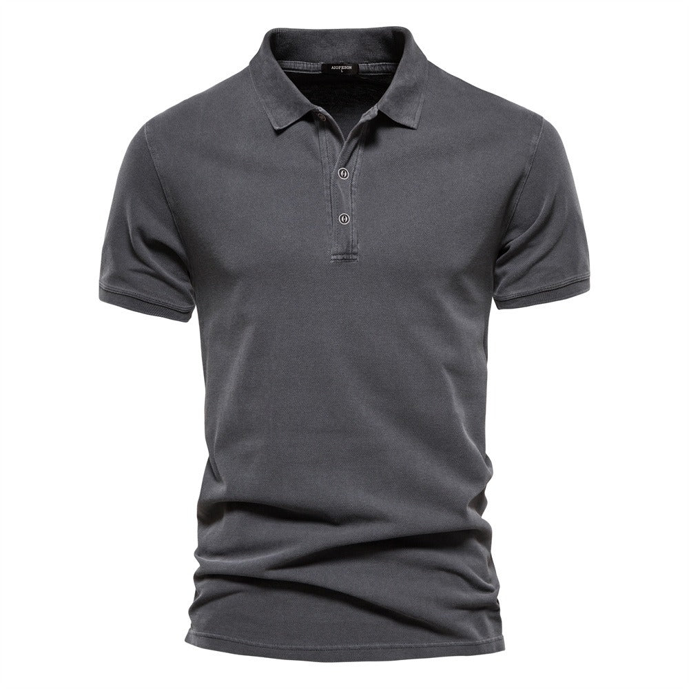 Vintage Wash Polo Shirt