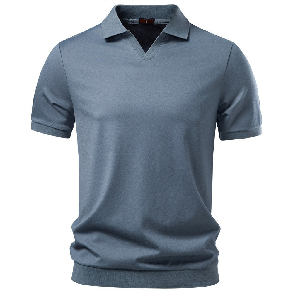 Relaxed Drape Polo Shirt