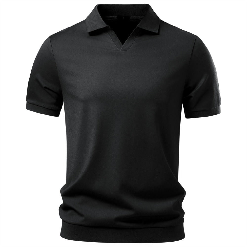 Relaxed Drape Polo Shirt